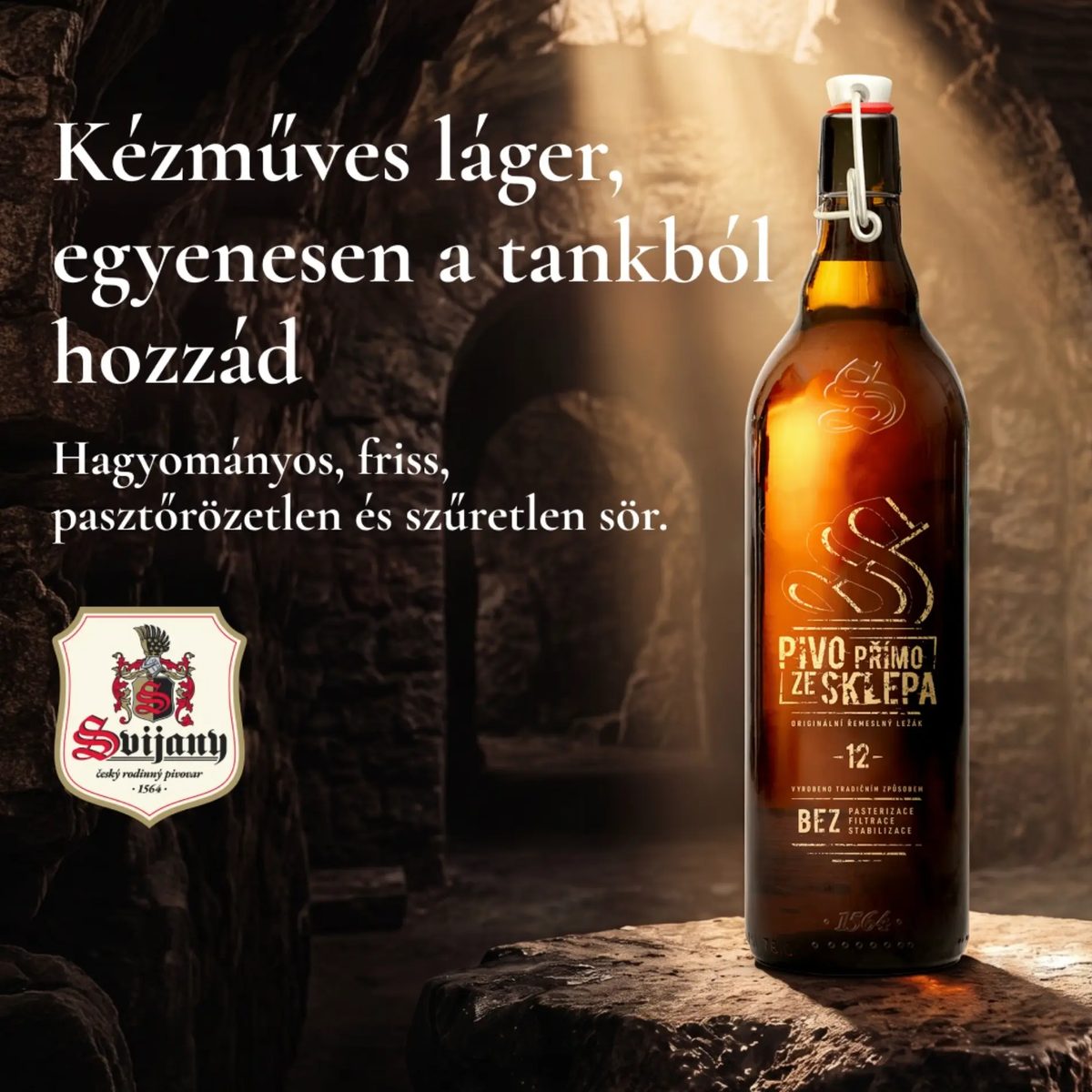 Svijany - pilsner egyenesen a pincéből